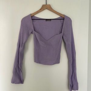 Urban Outfitters Purple Knit Sweater Top